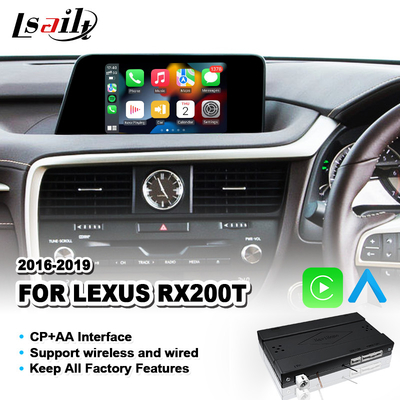 Lexus RX200T RX 200Tのマウス制御2016-2019年のためのLsailt OEMの統合のCarplayインターフェイス