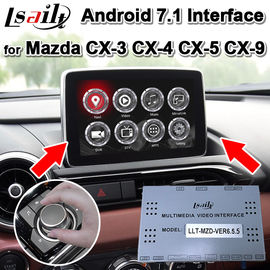2つの2013-19年のマツダのための人間の特徴をもつ自動インターフェイスをCX-3CX-4 CX-5 CX-9画像表示