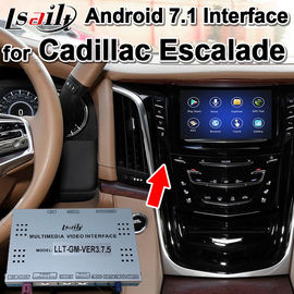 キャデラックの手掛りシステム、RAM 2GのPlug&amp;playの容易な取付けのためのアンドロイド7.1車GPSの運行箱のビデオ インターフェイス