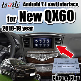 新しいQX60 QX80 2018-2019年のPlug&amp;Playのアンドロイド7.1車のビデオ インターフェイスはcarplay、ADAS、youtube支える