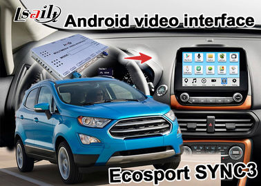 フォードEcosportの同時性3車のナビゲーション・システムの人間の特徴をもつ任意Carplayビデオ インターフェイス