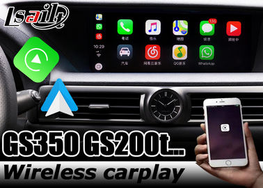 Lsailt著Lexus GS450h GS350 GS200t youtubeの演劇のための無線carplay人間の特徴をもつ自動インターフェイス