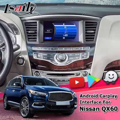Infiniti QX60 GPS人間の特徴をもつ自動Carplayのナビゲーション・システムのマルチメディアはアンドロイドをインターフェイスさせる