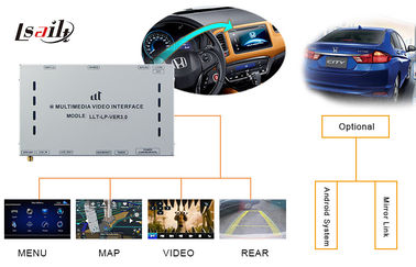 右/左手ドライブHR-Vの後部カメラのための自動車部品のマルチメディアのホンダのビデオ インターフェイスGPS Navi