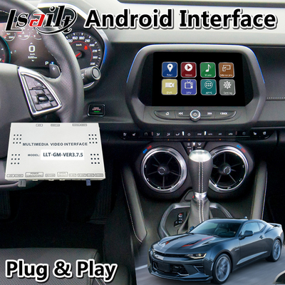 Camaro Carplay GPSの運行無線人間の特徴をもつ自動車のためのシボレーの人間の特徴をもつマルチメディアのビデオ インターフェイス