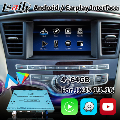 無線人間の特徴をもつ自動車CarplayとのInfiniti QX60のための人間の特徴をもつマルチメディアのビデオ インターフェイス