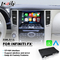 Infiniti FX FX30dS FX35 FX37 FX50 2008-2013 年のための Lsailt ワイヤレス Android オート Carplay インターフェイス