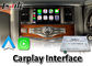 Youtubeビデオ音楽演劇CarplayはInfiniti QX80 2012-2017年のためのLsailtの無線電信をインターフェイスさせる