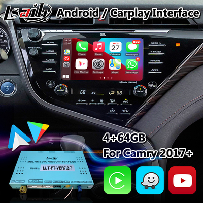 トヨタ カムリ XV70 パイオニア 2017- 現在のための Lsailt Android Carplay インターフェイス