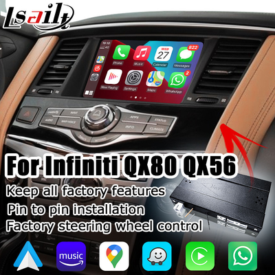 インフィニティ QX80 QX56 Z62 ワイヤレス carplay アンドロイド自動マルチメディア インターフェイス IT08
