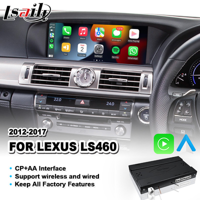 レクサス・LS 460 600h LS460のFスポーツAWD 2012-2017年のためのCarplay無線人間の特徴をもつ自動インターフェイス