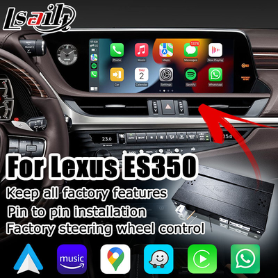 Lexus ES300h ES350 ES250のより安い版のための無線carplay人間の特徴をもつ自動車