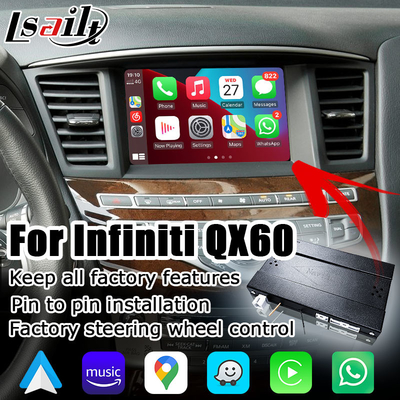Infiniti QX60 OEM様式の無線carplayアンドロイドの自動改善