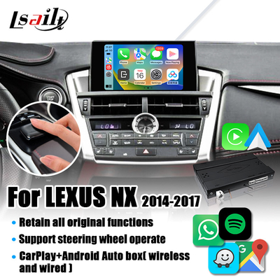 Lexus NX NX200t NX300hの人間の特徴をもつ自動車のためのCarPlay無線インターフェイス、ミラー リンク、HiCar、CarLife