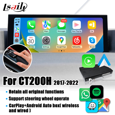 ワイヤレス Apple CarPlay レクサス NX ES UX は CT RX GS LS LX LC RC 2014-2021 CarPlay インターフェイス