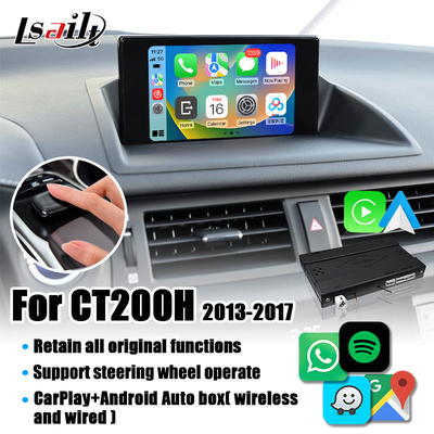 人間の特徴をもつ自動車、Googleの地図とのLexus CT200 2013-2022年のためのLsailt無線CarPlayのモジュール