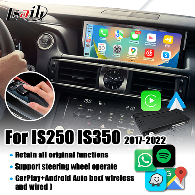 人間の特徴をもつ自動車が付いているレクサス・IS IS250 IS350 IS300のカメラ インターフェイスのためのLexus CarPlayインターフェイス