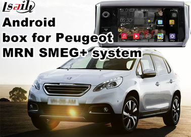 プジョーSMEG+ MRN GPSの運行箱のWiFi人間の特徴をもつ車の運行ビデオ インターフェイス
