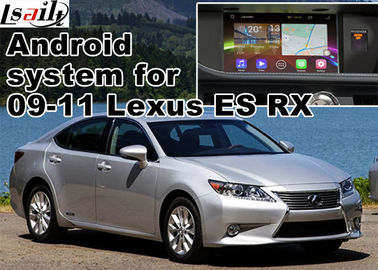 レクサス・ES RX NXは背面図のタッチ画面TVビデオ投げられたスクリーンのアンドロイド5.1が付いている車GPSのナビゲーション・システムである