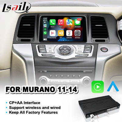 ワイヤレスカープレイ OEM統合 Android オートビデオインターフェース Nissan Murano Z51 2011-2014