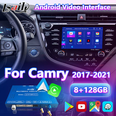 トヨタカムリ用Android CarPlayカーナビゲーションボックスマルチメディアビデオインターフェース