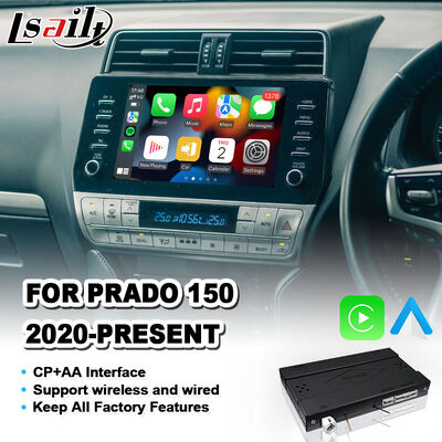 Lsailt ワイヤレス Android オートカープレイインターフェース 2020年現在 トヨタランドクルーザー Prado 150