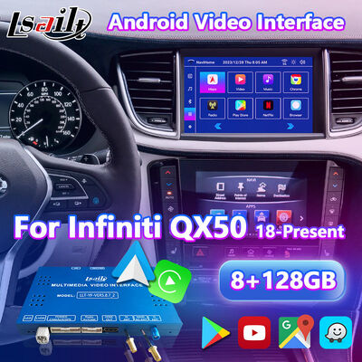 LSAilt Android Carplay マルチメディアビデオインターフェース 2018-2022 インフィニティ QX50