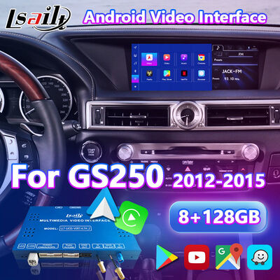 Lsailt Androidカービデオインターフェイス Lexus GS250 GS350 GS450h GS300h GS L10 2012-2015