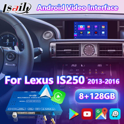 Lsailt Android ビデオインターフェース Lexus IS250 IS300h IS350 IS200t IS300 IS マウス制御 2013-2016