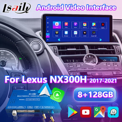 Lsailt Android CarPlayインターフェース 2017-2021 レクサス NX 300 NX300h NX200T NX300用