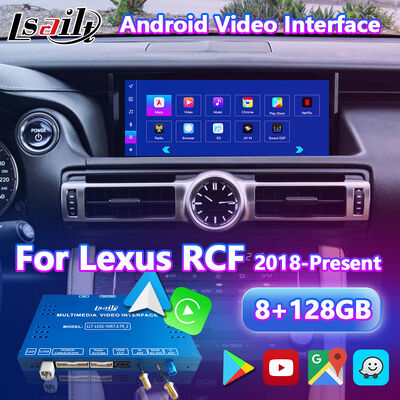 2018年以降のレクサスRC350 RC300 RCF RC300h RC350用Lsailt Android CarPlayビデオインターフェース