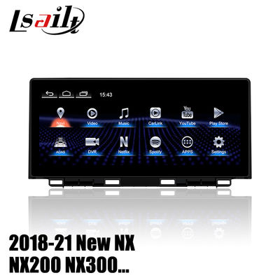 Lsailt DSP車のマルチメディアはLexus NX200 NX300のための自動ステレオLVDSのプラグを選別する