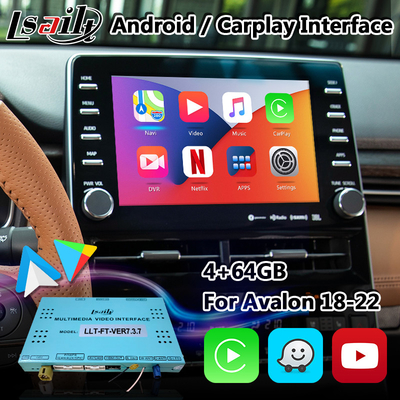 無線Carplayのトヨタ・アバロンCamry RAV4の皇族のための人間の特徴をもつビデオ インターフェイス箱