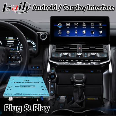 Lsailt Android Carplay インターフェース トヨタ ランドクルーザー LC300 VXR サハラ 2021-現在用