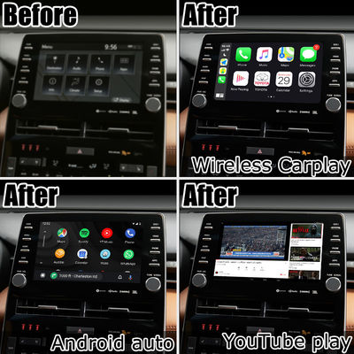 トヨタのavalonのための8インチの人間の特徴をもつ自動carplayビデオ インターフェイス ビデオ インターフェイスは2018現在の3つに触れる