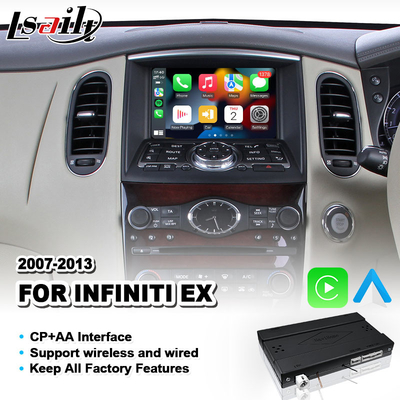 Lsailt ワイヤレス AA Carplay インターフェース Infiniti EX EX25 EX35 EX37 EX30d 2007-2013用