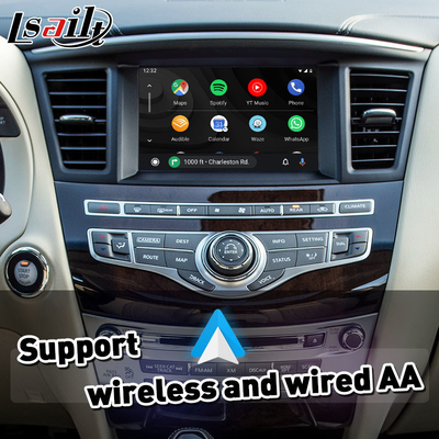 LSAILT Android Auto CP AA OEM統合カープレイインターフェース インフィニティ JX35 2011-2013