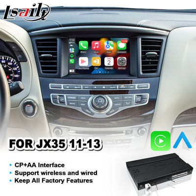 LSAILT Android Auto CP AA OEM統合カープレイインターフェース インフィニティ JX35 2011-2013