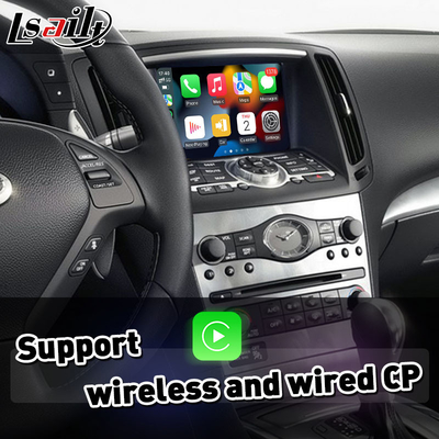 LSAILT アンドロイド オート CP AA OEM 統合 カープレイ インターフェース Infiniti Q60 2013-2016