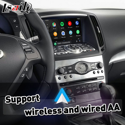 LSAILT アンドロイド オート CP AA OEM 統合 カープレイ インターフェース Infiniti Q60 2013-2016