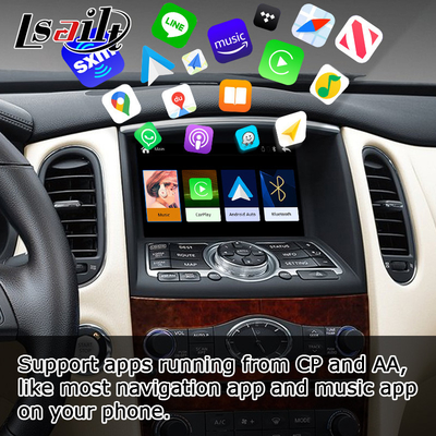 ワイヤレス android 自動 carplay インフィニティ EX35 EX25 EX37 QX50 EX IT08 08IT モジュールボックス