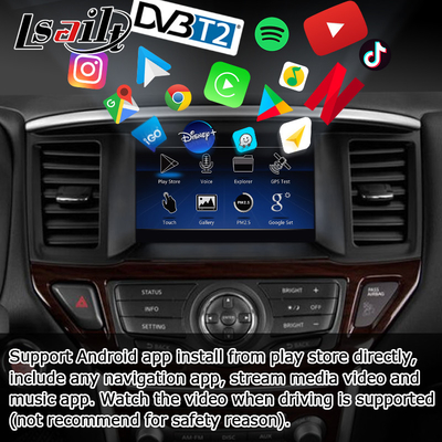 Nissan Pathfinder R52 Android マルチメディア画面のアップグレード IT06 06It システム carplay