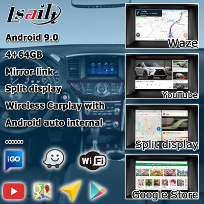 Nissan Pathfinder R52 Android マルチメディア画面のアップグレード IT06 06It システム carplay