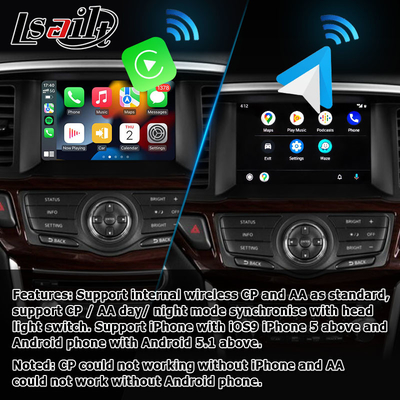 Nissan Pathfinder R52 Android マルチメディア画面のアップグレード IT06 06It システム carplay