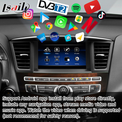 HD マルチフィンガータッチスクリーン carplay android 自動アップグレードインフィニティ QX60 JX35 2013-2016 IT06
