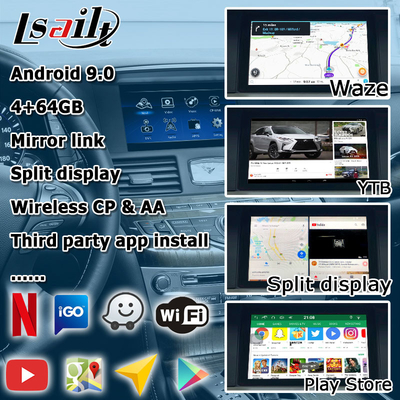 Infiniti Q70 M35 M35h M45 Nissan Fuga Android carplay マルチフィンガー タッチ アップグレード
