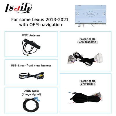 レクサス LS600h LS460 2012-2017 12 ディスプレイ アンドロイド オート スクリーン ミラーリング LSailt 用 ワイヤレス カープレイ アップグレード