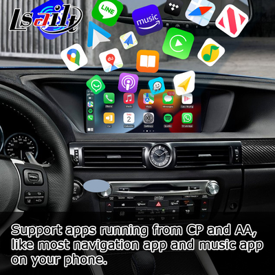 Lsailt によるレクサス GS450h GS350 GS200t 用ワイヤレス carplay アンドロイド自動インターフェース