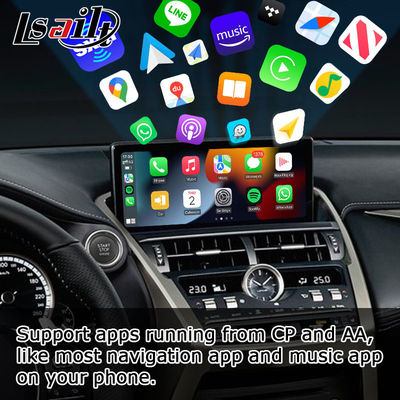 Lexus NX300 NX300h 2018 2021 ワイヤレス carplay android 自動インターフェースボックス