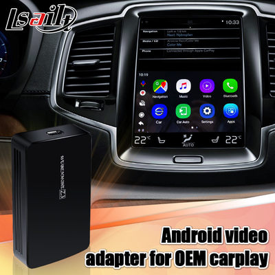 ボルボS60 S90のための人間の特徴をもつビデオ インターフェイス改善のCarplay AI箱4GBのRAM